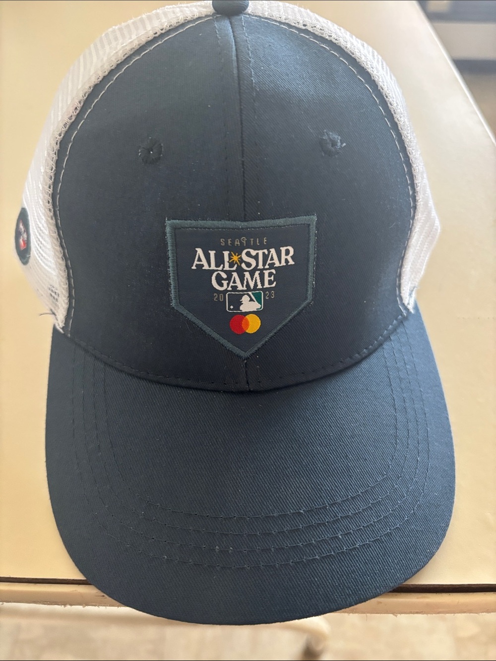 MLB Navy and White All-Star Game Trucker Hat
